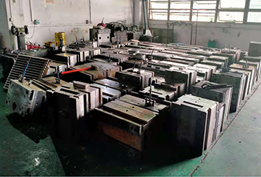 Hardware die-casting mold workshop